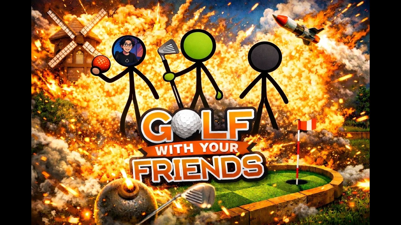 MIS AMIGOS SON UNOS GOLFOS || Golf with Your Friends