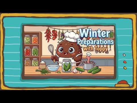Winter Preparations With Toppy! 🥒🍅 | EPISODE 35