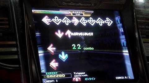 DDRX - XanaGogo - Trigger (Double no bar Expert Lv.16) 898850 =(
