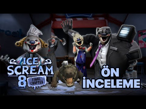 FİNAL BÖLÜMÜ ÇIKTI! ESKİ KARAKTERLER GERİ DÖNDÜ! - Ice Scream 8 Final Chapter (ÖN İNCELEME)