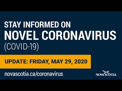 Update COVID-19 for Nova Scotians: Friday May 29