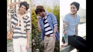 Outfits para hombres delgados - YouTube