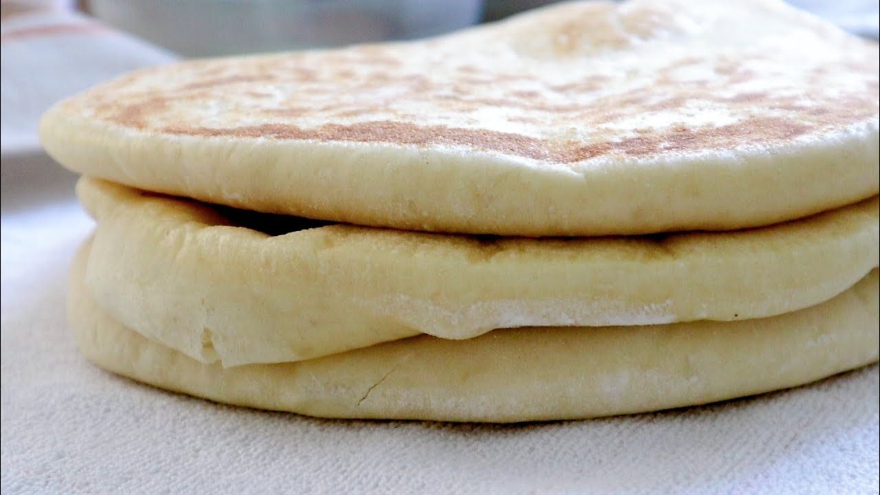 Ep-397 ❌ไม่อบ ❌ไม่ไข่❌ไม่น้ำมัน ขนมปังสดนุ่มๆ 💥สูตรที่ดีที่สุดของตุรกี 🇹🇷Bazlama  by mine สะใภ้ตุรกี