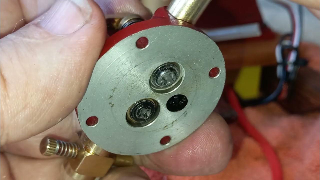 Simple & Quick Valve Seat Lapping for Model Engines raises