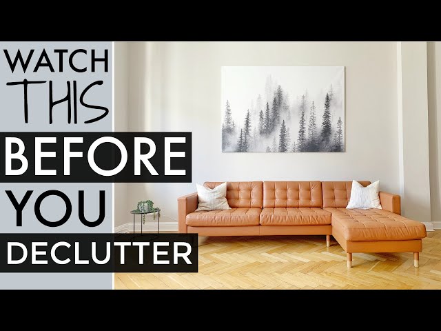 ❌ 10 BIG DECLUTTERING MISTAKES TO AVOID | What NOT To Do When Decluttering: BEGINNER MINIMALISM TIPS class=