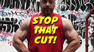 When to END a CUTTING DIET (It's NOT When You THINK)