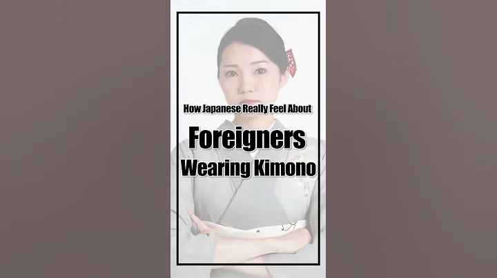 How Japanese Feel About Foreigners Wearing Kimono #Shorts - DayDayNews