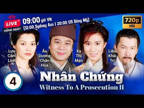 TVB Nhân Chứng tập 4/22 | tiếng Việt | Âu Dương Chấn Hoa, Xa Thi Mạn, Âu Cẩm Đường | TVB 2003