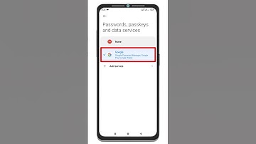 How to check passwords, passkeys and data services | Google hidden features #shorts