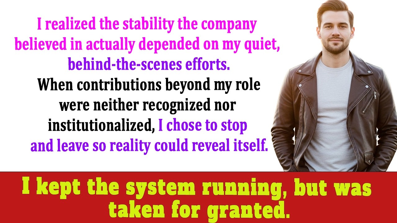 Why I Chose to Resign at the Last Possible Moment — Leaving the Company’s Operations at a Standstill