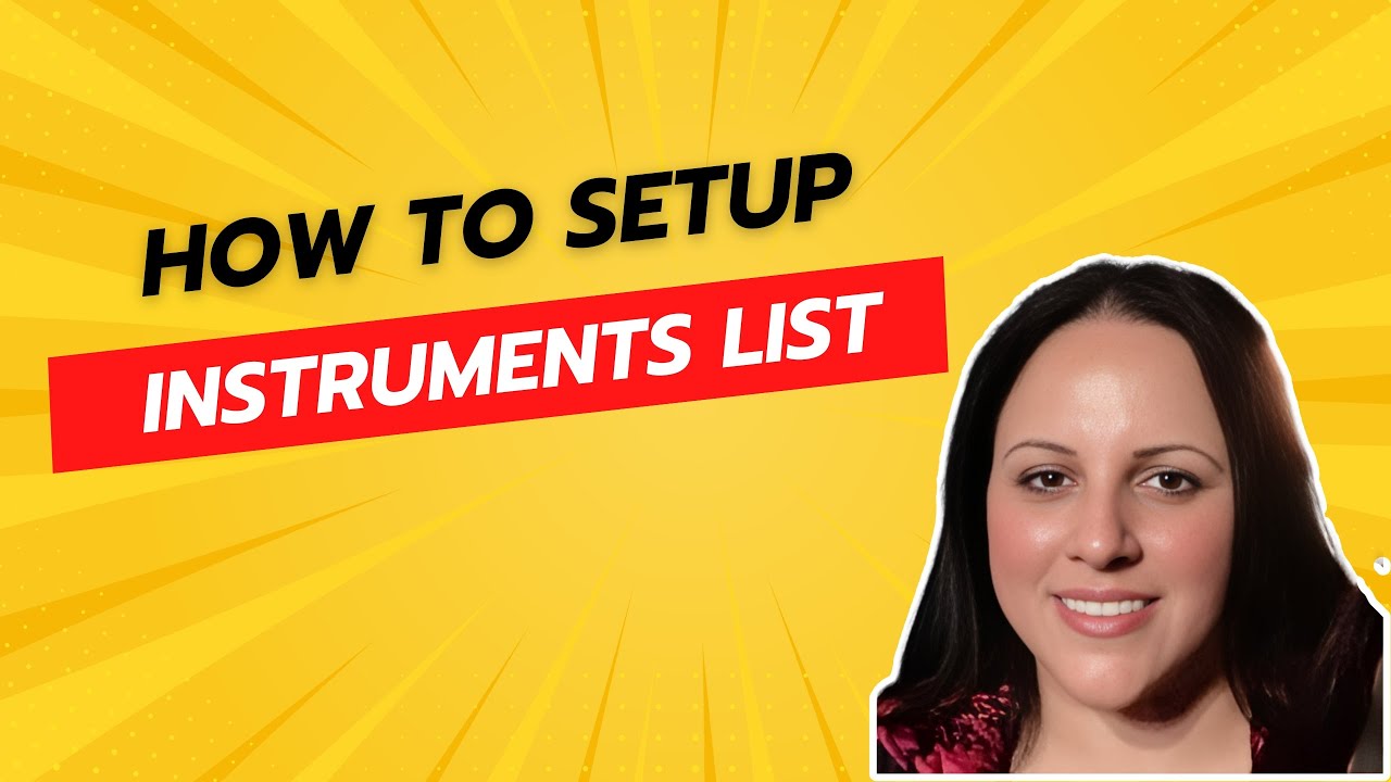 How to setup instrument list in Ninja Trader | NinjaTrader 8 | Trading Tutorial | AI bot