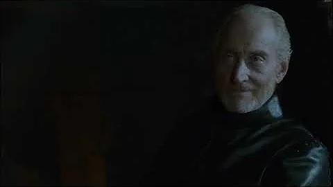 Lord Tywin Lannister and Arya Stark