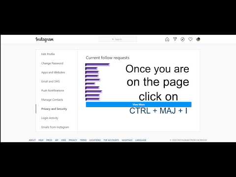 Cancel Sent Follow Requests On Instagram Using javascript