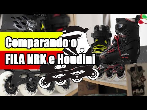 What is the difference between the Fila NRK and Fila Houdini skates?