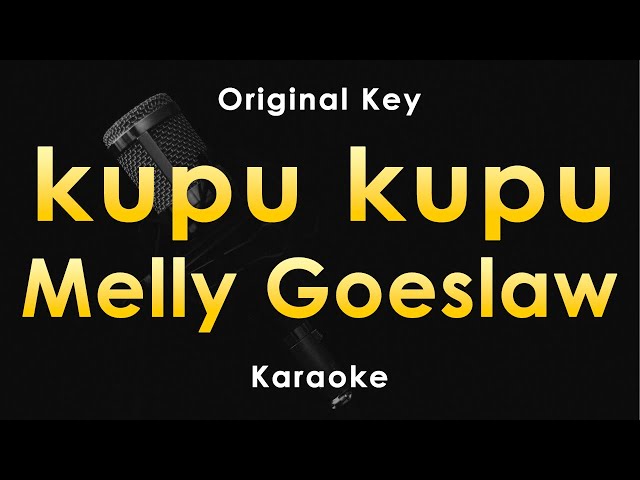 Kupu-Kupu - Melly Goeslaw (Karaoke) Original Key class=