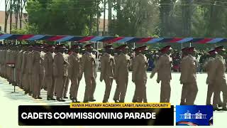 Cadets Commissioning Parade, Kenya Military Academy, Lanet, Nakuru County.