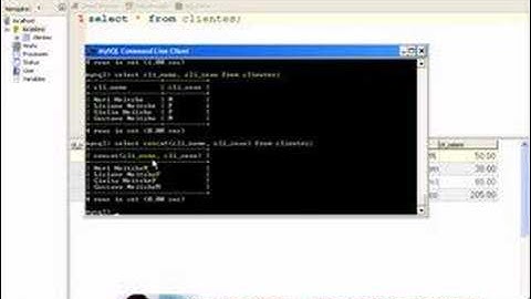 Aula 1274 banco de dados SQL MySQL - concat