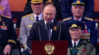 Выступление Владимира Путина 9 мая 2022 года