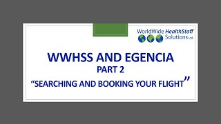 Egencia: Searching and Booking Your Flight - Part 2