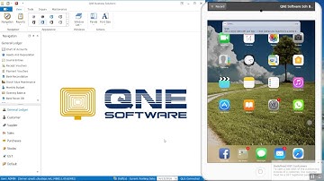 QNE Optimum - access database from Windows and Web at the same times