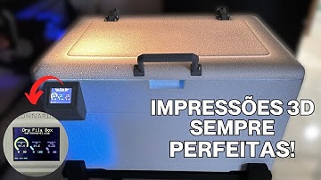 Caixa para Secar e Armazenar filamentos 3D feita com Arduino! -  Dry Fila Box | Parte 1