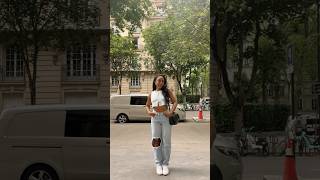 Casual outfit for Paris | travelessentials summeroutfits grwm