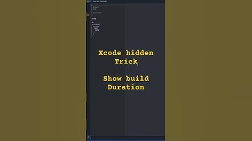 Xcode Hidden Trick Show Build Duration in Seconds ⚡️