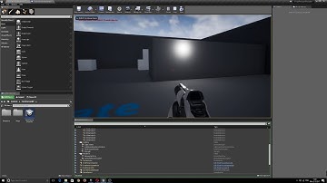 Basic Blueprint Lighting Control - Unreal Engine 4
