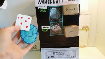 MINECRAFT VENDING MACHINE(REQUIRES $)