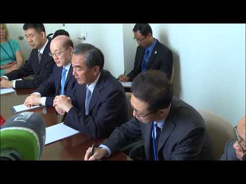 С.В.Лавров и Ван И