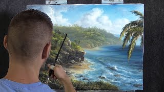 The Rocky Coast | Paint with Kevin ®