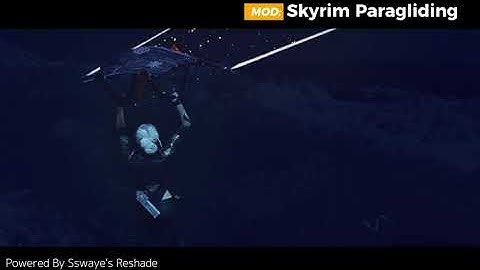 Skyrim Paragliding | So peaceful