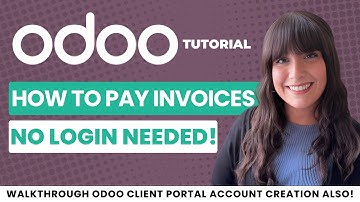 ✅ How to Pay an Odoo Invoice (No Login Needed!) | Step-by-Step for Clients + Portal Account Setup