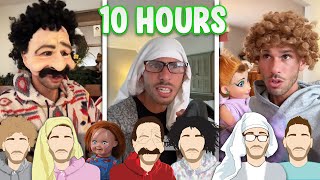 🔥10 HOUR🔥KingZippy : Living with Siblings every episode | Tiktok Compilation