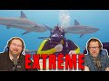 Travis and leif react to extreme board gaming with sharks  1year anniversary special