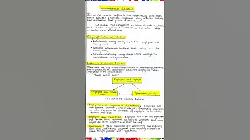 Industrial Relation,  scope, actors of industrial Relation and objectives