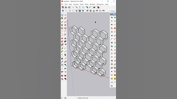 Easy Partition Design In SketchUp #shorts #sketchup #sketchuptutorial #partition #drawing #design