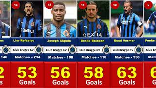 Club Brugge Top 30 Goal Scorers of All Time