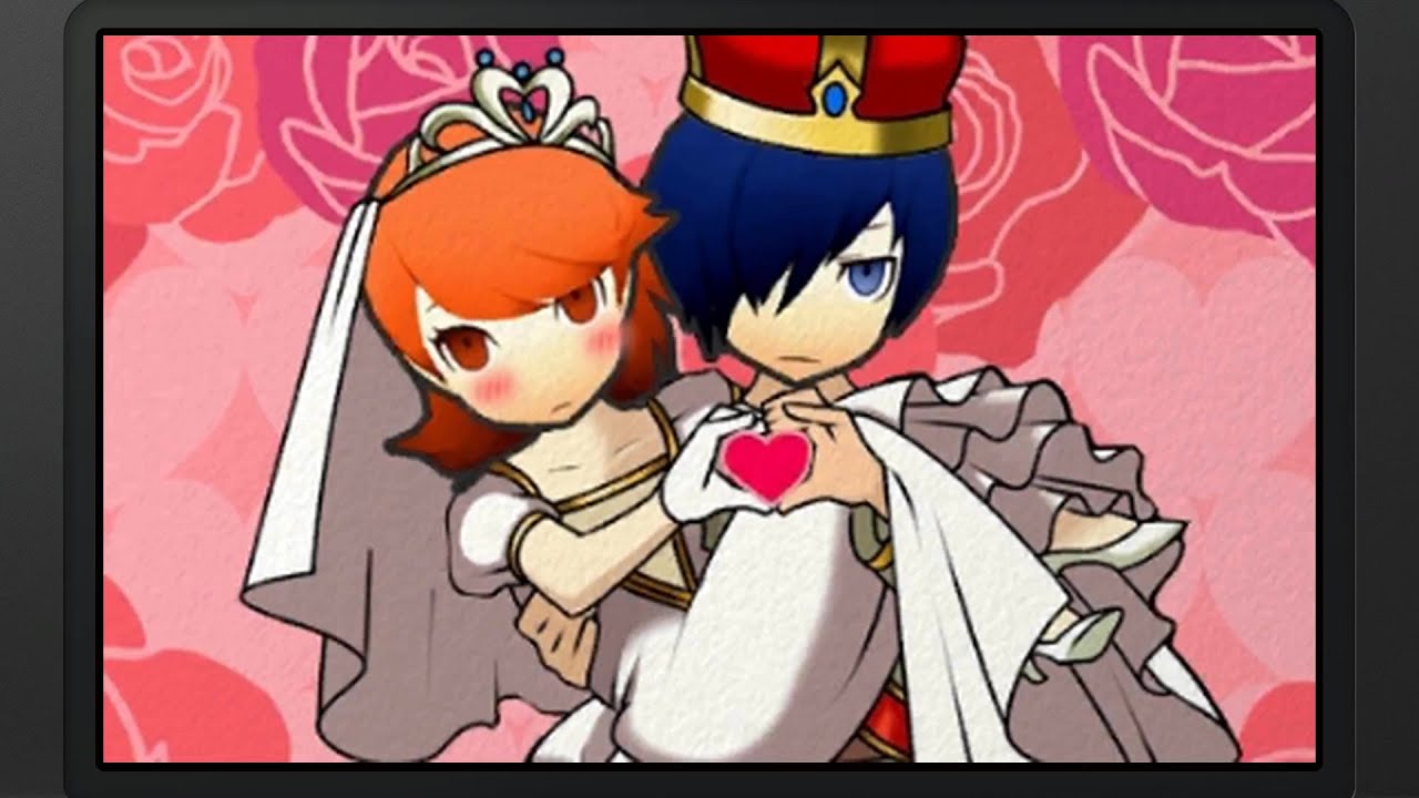 Persona Q: SotL - P3 MC & Yukari Wedding (P3) [Group Date Cafe]