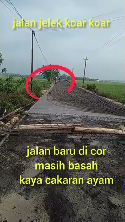 orang gila lewat jalan cor basah #shorts