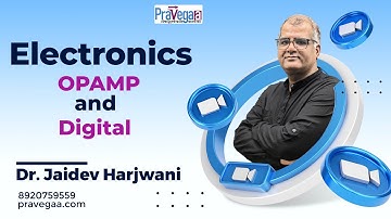 #crashcourse | L2 | Electronics |OPAMP and Digital | Dr. Jaidev Harjwani #revision #iitjamphysics