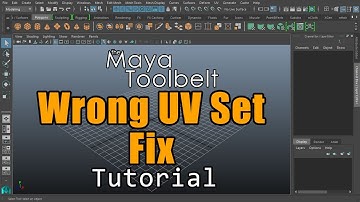 The Maya Toolbelt - Wrong UV Set Fix