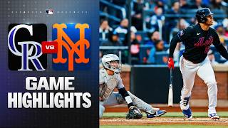 Rockies vs. Mets Game Highlights (4/24/26) | MLB Highlights screenshot 3