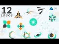 12 Logos Design In 11 Minutes Using Affinity Designer