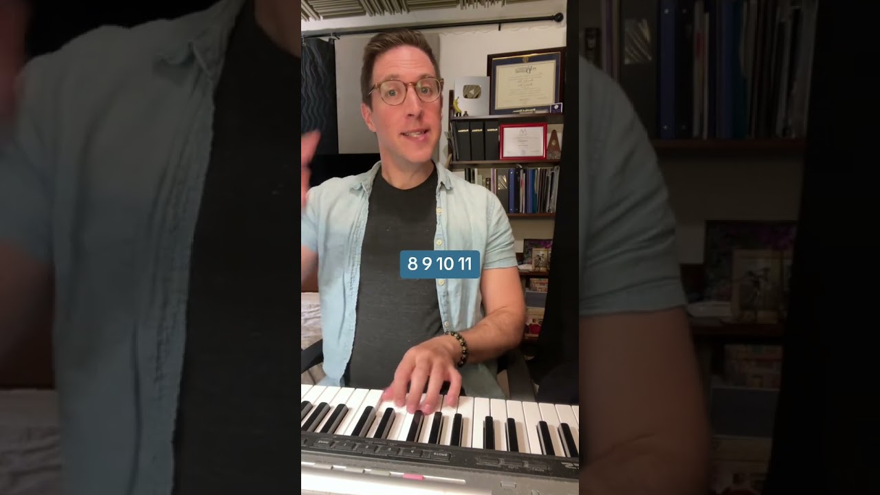 Vocal Agility Exercise! The 5-5-9-11!