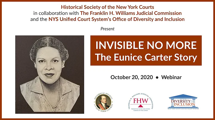 Invisible No More: The Eunice Carter Story