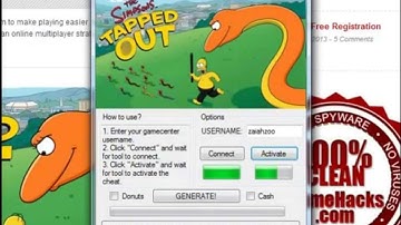 Simpsons Tapped Out Cheats Last Updated Version