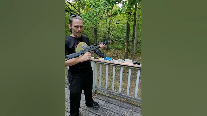 The Century VSKA Trooper a little preview at the range. #gun #ak #gun shooting #shooting