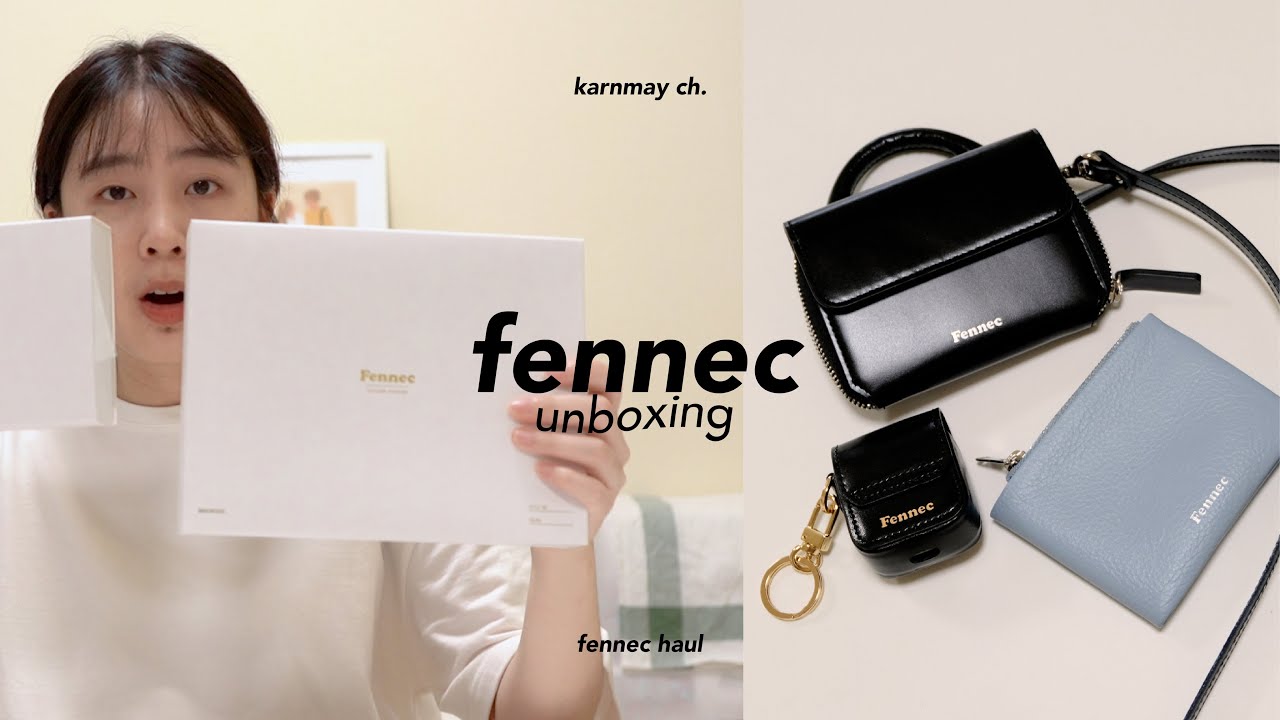 (cc eng) FENNEC unbox , 👝เห่อกระเป๋าตังค์ แบรนด์ดังของเกาหลี / KARNMAY
