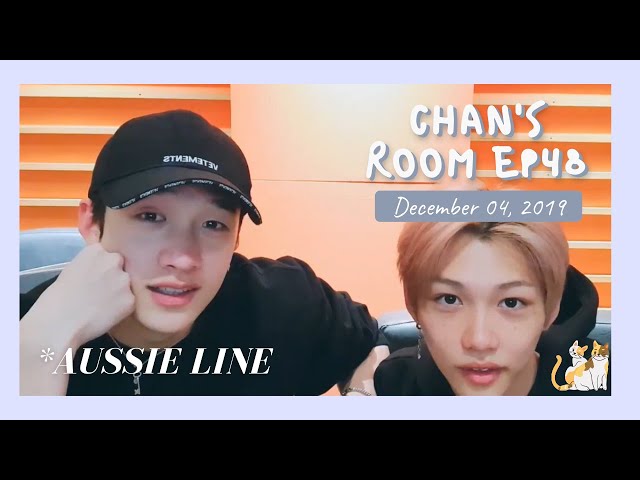K-POP・アジア Caine- Bang Chan Live] 191204 Chan's Room EP48: Aussie Line - YouTube